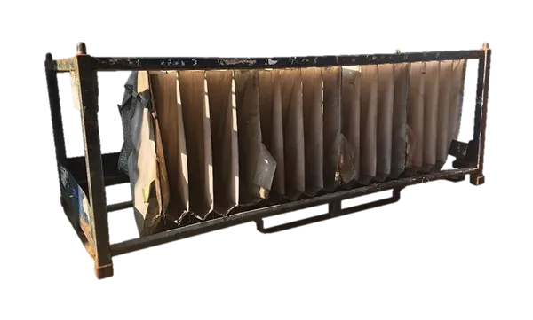 Used HPJ Industries 96" x 48" x 36" Steel Rack Pick Face 96" Side