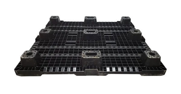 Used Monoflo  45" x 48" x 6" 9 Leg Injection Grade Pallet - Image 2