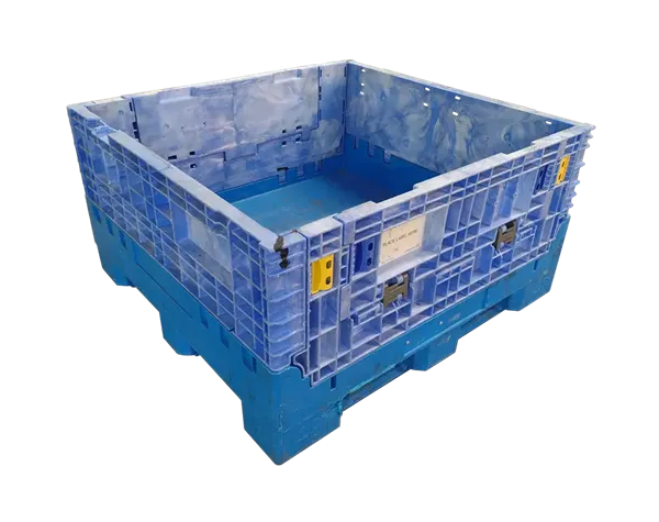 Reconditioned Buckhorn 45" x 48" x 25" All Blue All Good Runner BN Bulk Container