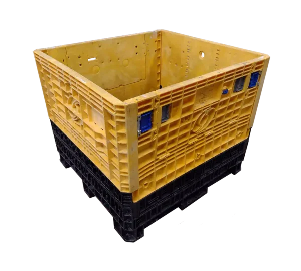 Reconditioned Orbis 45" x 48" x 39" Mixed Color All Good Runner Bulk Container