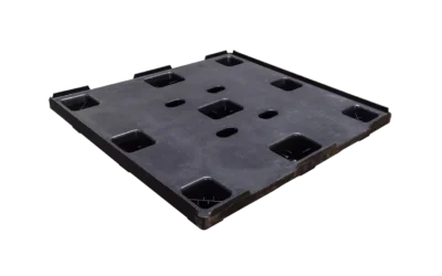 Used HPJ Industries 45" x 48" Polypropylene 9-Leg Pallet