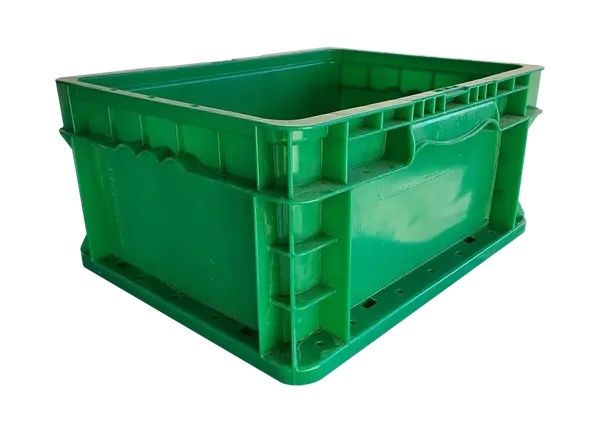 New Monoflo 15" x 12" x 7" Green Hand Tote Smooth Bottom