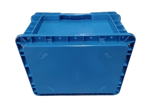 New Monoflo 15" x 12" x 9" Blue Hand Tote Smooth Bottom - Image 2