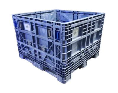 Reconditioned HPJ Industries 45" x 48" x 34" All Blue Bulk Container