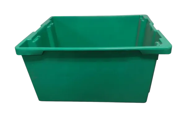 Used Orbis 30" x 24" x 15" Green Nestable Hand Tote - Image 5