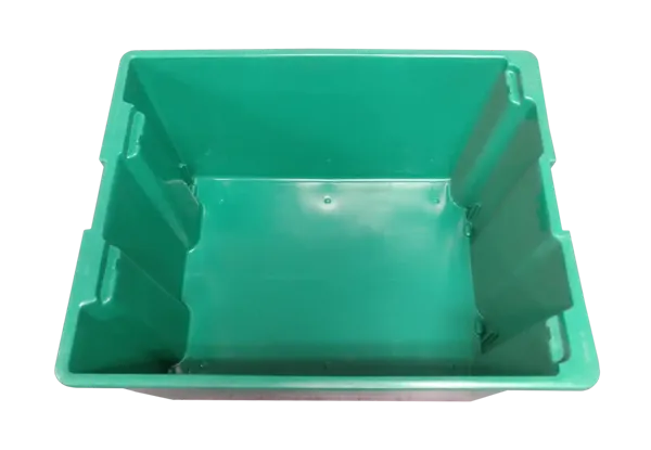 Used Orbis 30" x 24" x 15" Green Nestable Hand Tote - Image 6