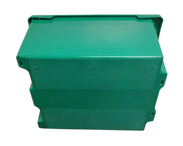 Used Orbis 30" x 24" x 15" Green Nestable Hand Tote - Image 2