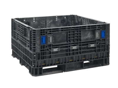 New Orbis HDR 45" x 48" x 25" All Black Bulk Container