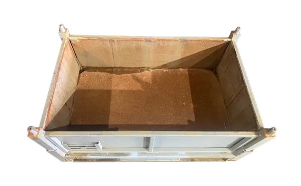 Used HPJ Industries 48" x 30" x 22.5" Steel Tub - No Drop Doors - Image 4