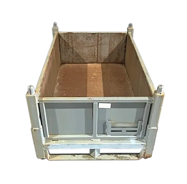 Used HPJ Industries 48" x 30" x 22.5" Steel Tub - No Drop Doors - Image 2