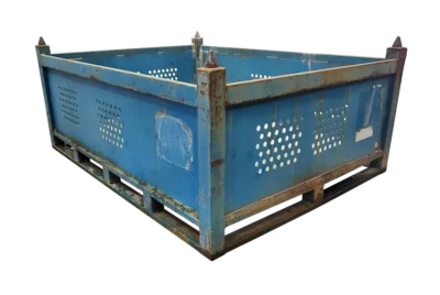 Used HPJ Industries 63" x 48" x 27" Steel Tub - No Drop Doors