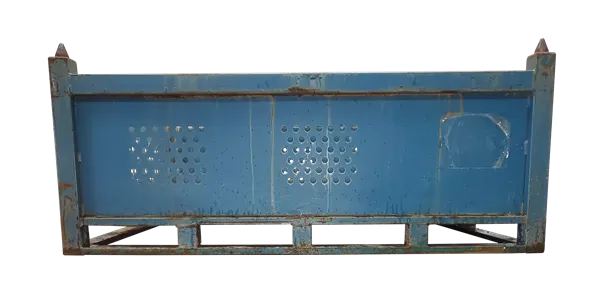 Used HPJ Industries 63" x 48" x 27" Steel Tub No Drop Doors - Image 5