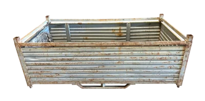 Used HPJ Industries 96" x 48" x 36" Steel Tub - No Drop Doors