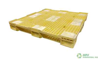 Used Buckhorn 45" x 48" Yellow Romeo Pallet
