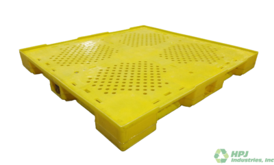 Used Monoflo 45" x 48" Yellow Journey Style Pallet
