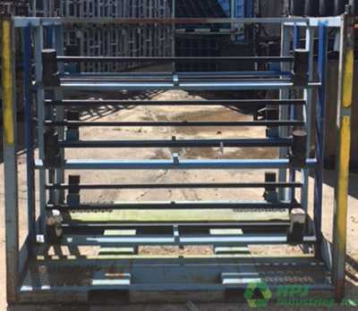 Used HPJ Industries 67" x 48" x 58" Steel Rack Pick Face 67" Side