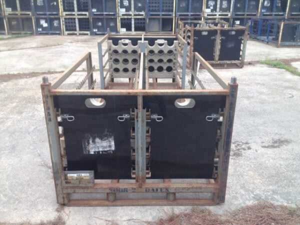 Used HPJ Industries 134" x 70" x 51" Steel Rack Pick Face 134" Side