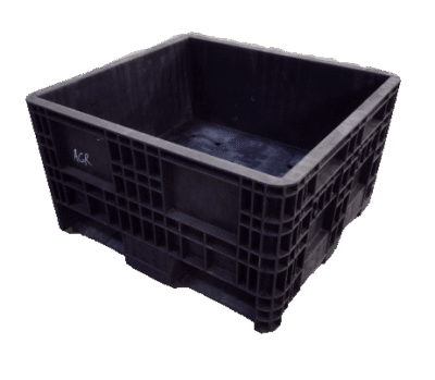 Reconditioned HPJ Industries 30" x 32" x 18" Fixed Wall Bulk Container