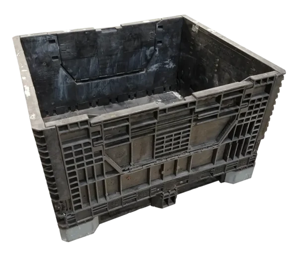 Reconditioned HPJ Industries 40" x 48" x 30" Mixed Color Bulk Container