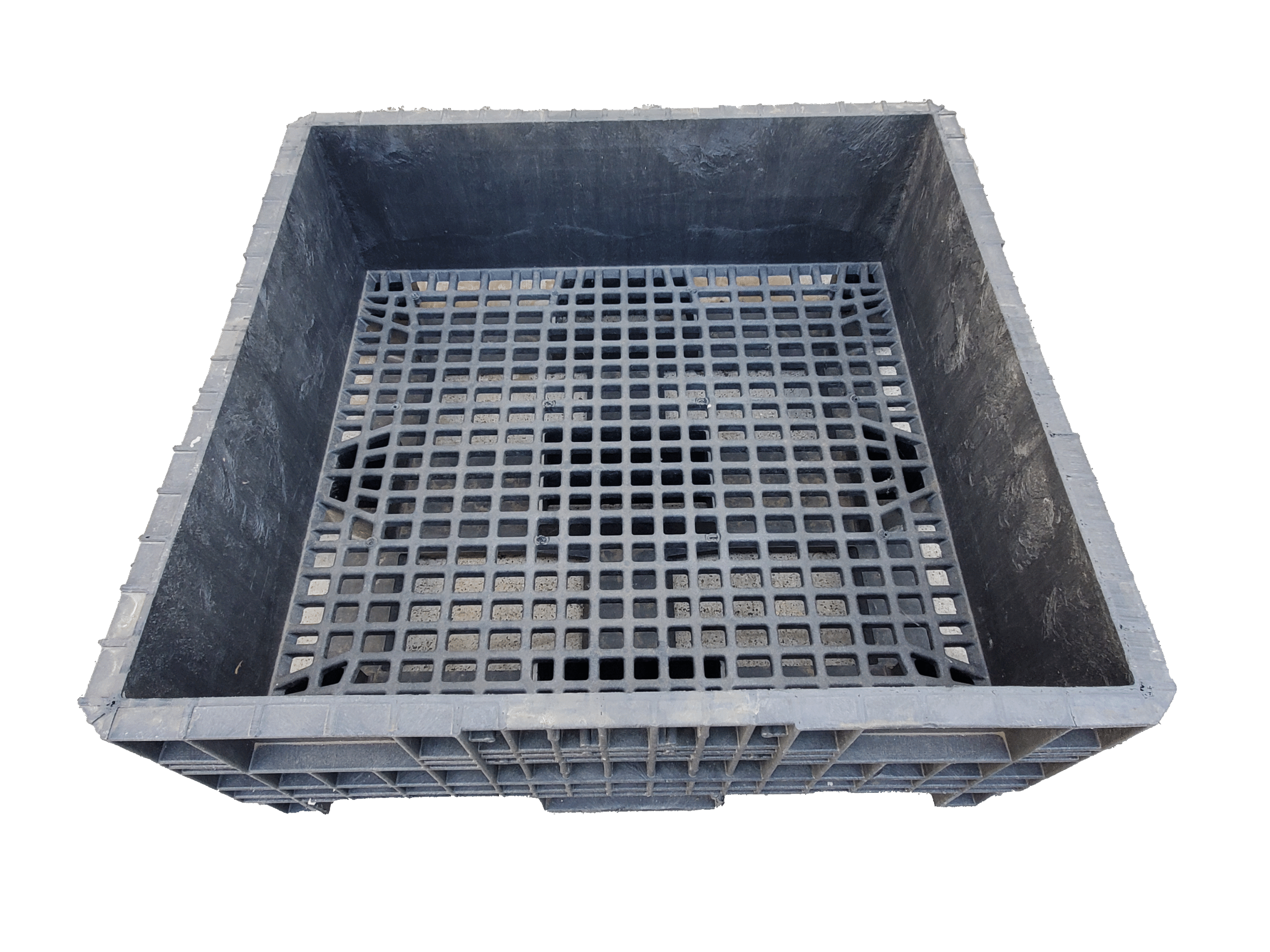 Reconditioned HPJ Industries 45" x 48" x 19" Fixed Wall Bulk Container - Image 3