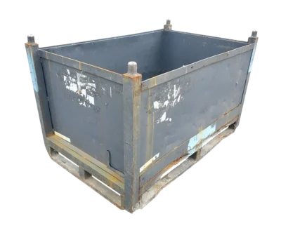 Used HPJ Industries 45" x 30" x 30" Steel Tub - No Drop Doors