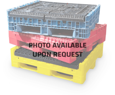 Reconditioned HPJ Industries 40" x 48" x 42" Mixed Color Bulk Container