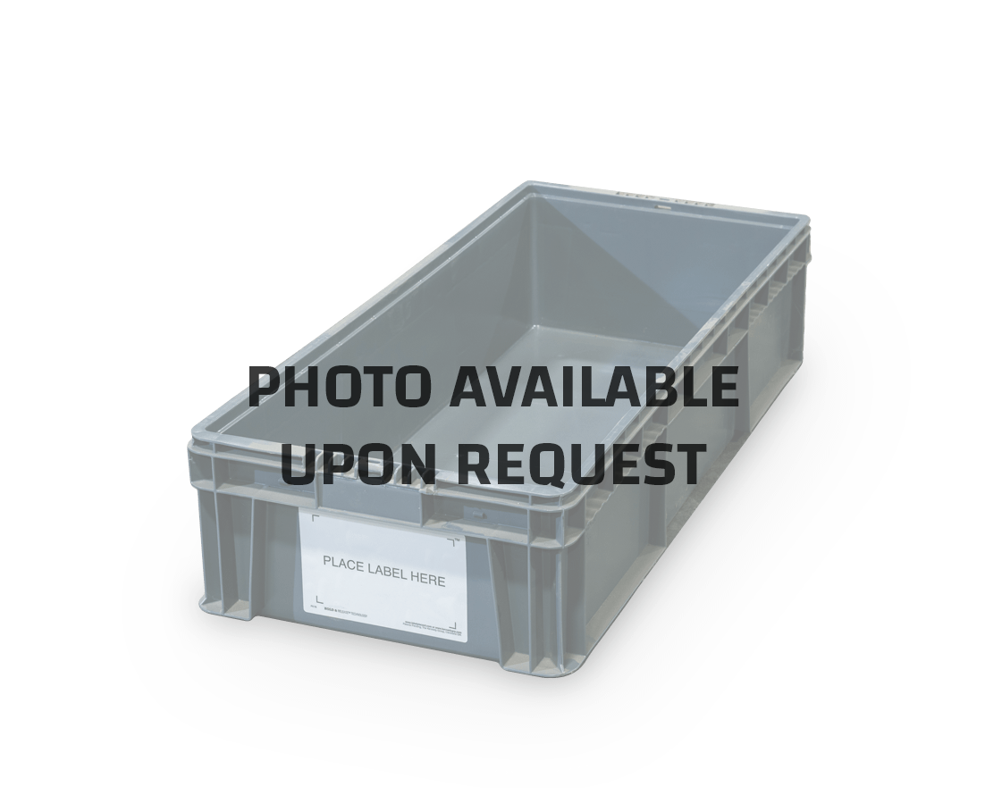 Used HPJ Industries 32" x 15" x 9" Gray Cut/Weld Hand Tote Smooth Bottom