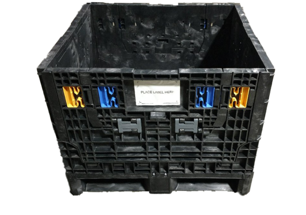 New Buckhorn 30" x 32" x 25" All Black Bulk Container