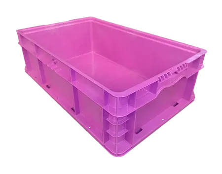 New Orbis 24" x 15" x 7" Purple Hand Tote Smooth Bottom
