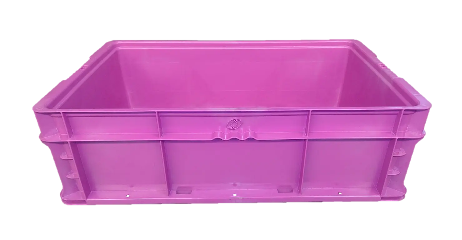 New Orbis 24" x 15" x 7" Purple Hand Tote Smooth Bottom - Image 4