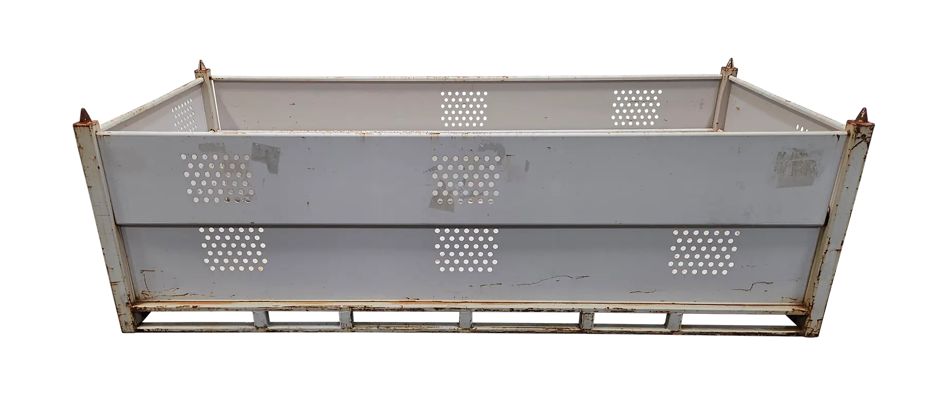 Used HPJ Industries 110" x 48" x 36" Steel Tub - 4 Drop Doors - Image 4